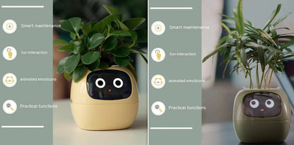 Smart Planter Endless Fun Over 49 Rich Expressions 7 Smart Sensors And AI Chips Make Raising Plants Easy And FunSet57Small