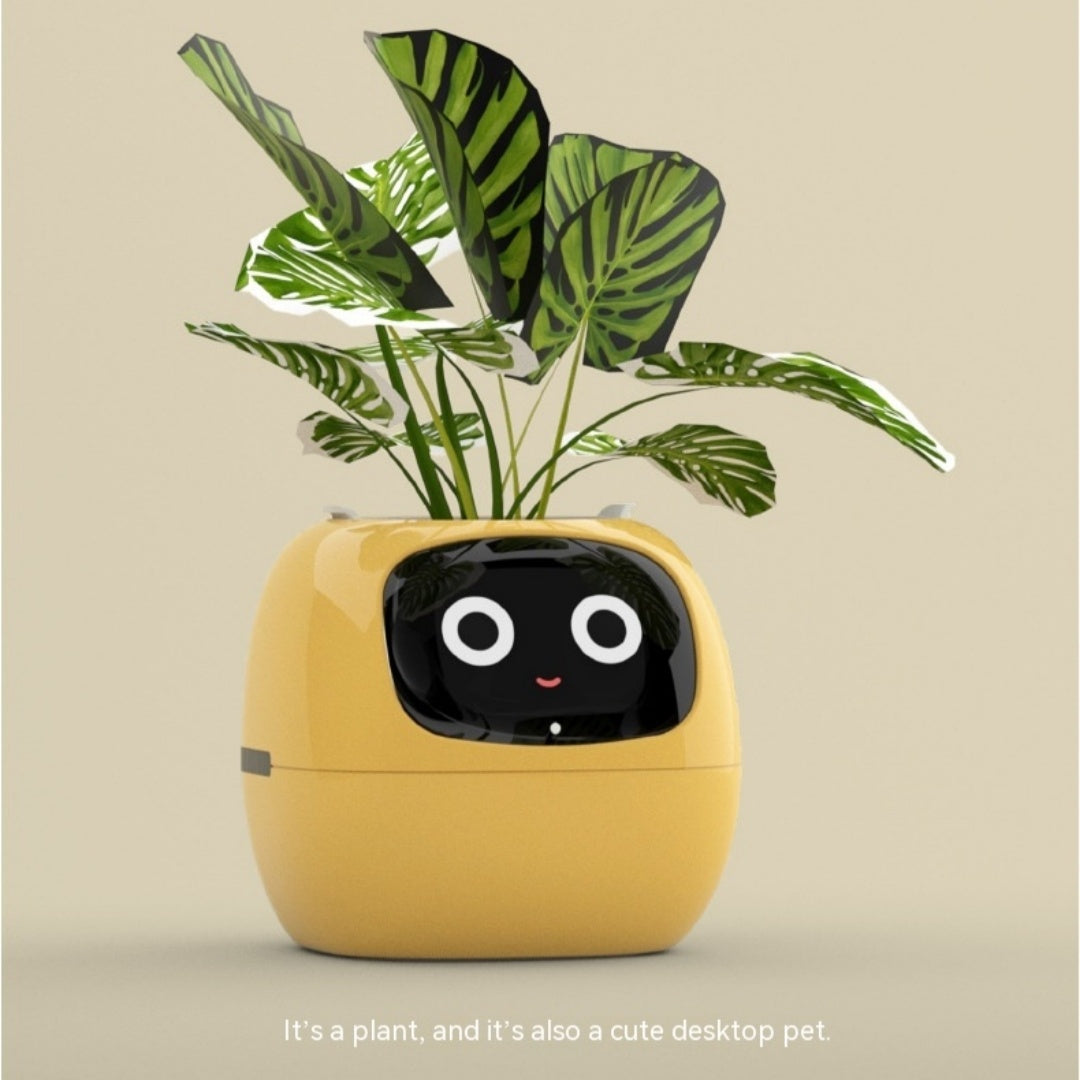 Smart Planter Endless Fun Over 49 Rich Expressions 7 Smart Sensors And AI Chips Make Raising Plants Easy And FunSet58Small