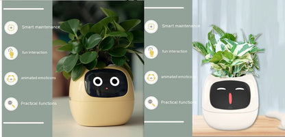 Smart Planter Endless Fun Over 49 Rich Expressions 7 Smart Sensors And AI Chips Make Raising Plants Easy And FunSet60Small