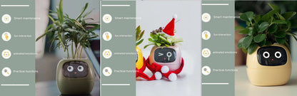 Smart Planter Endless Fun Over 49 Rich Expressions 7 Smart Sensors And AI Chips Make Raising Plants Easy And FunSet33Small