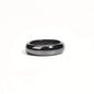 6MM Magnetic Curved Health Care Weight Loss and Slimming Rings for Men and Women Simple Black Magnetic Stone Couple Gift Jewelry9curved surface