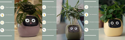 Smart Planter Endless Fun Over 49 Rich Expressions 7 Smart Sensors And AI Chips Make Raising Plants Easy And FunSet61Small