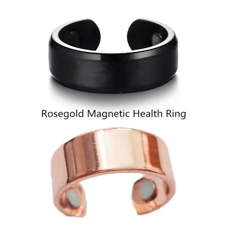 Anti Snoring Device Ring Magnetic Therapy Acupressure Treatment Against Finger Ring Anti Snore Sleep Aid for Snoring Health Careblack