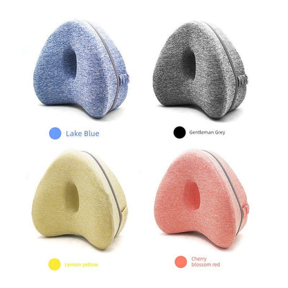 Cushion Leg Pillow Sleep Foot Pillow Leg Lifting Vein Memory Foam Leg Lock Pillow Leg Pillow Pregnant Women Knee Clip Leg Heart PillowCherry blossom red