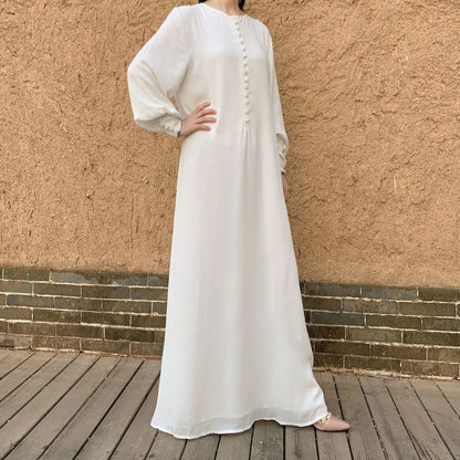 EASY Summer RobeWhite With BletXXL