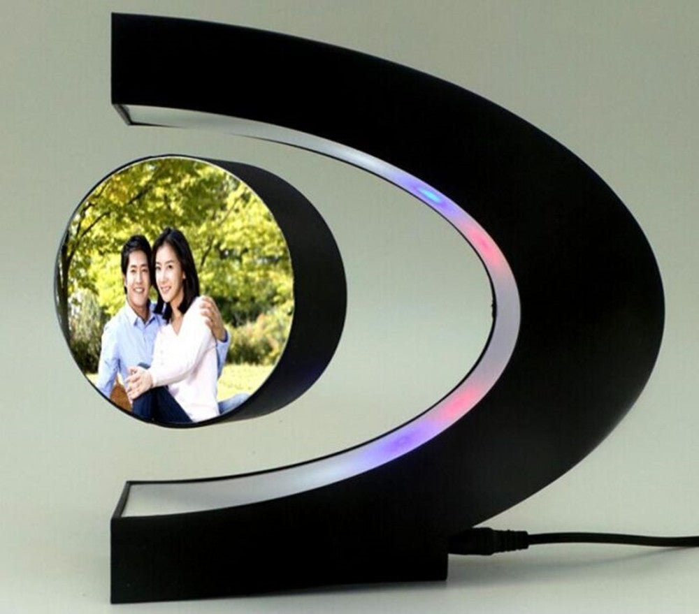 Electronic Magnetic Floating LED 3D Photo Frame Night LightPhoto frameAU