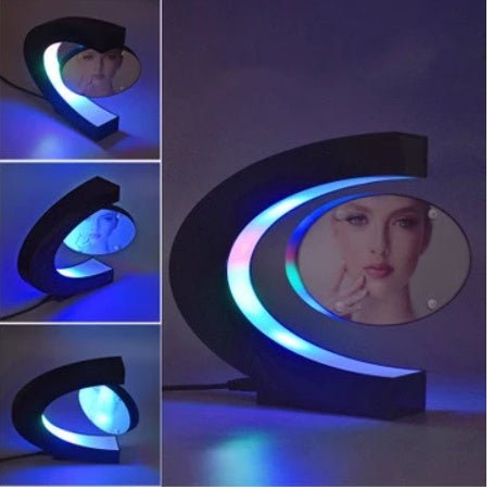 Electronic Magnetic Floating LED 3D Photo Frame Night LightPhoto frameAU