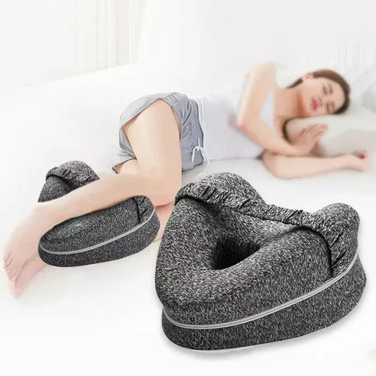 Home Body Memory Cotton Leg Pillow Pain Relief Thigh Leg Back Pad Cushion Sleeping Orthopedic Sciatica Back HipGrey - 1PCS