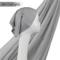 Light Viscose Rayon Shawl One Set Thin Plain Hijabs With Caps High Quality Muslim Fashion Head Scarf Headwraps Islam 185x85cmA01 - Cool grey