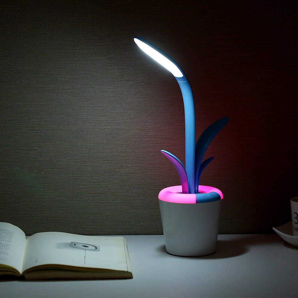 Modern Desk Lights USB Eye Protection LED Table Lamp For Living Room Bedroom End Tables OfficePink