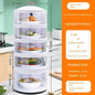 Multi - Layer Rice Dish Dishes Handy Gadget Kitchen Storage RackHeated five - breathable [summer recommend/dust and fly prevention]]