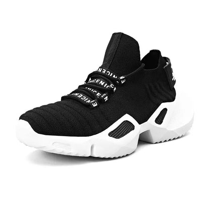 Plus Size Summer Massive Sneakers Socks Men Sport Shoes Man White Sports Shoes Running Man Red Knit Tennis Trainers Gym GME - 158101 - A - 16127