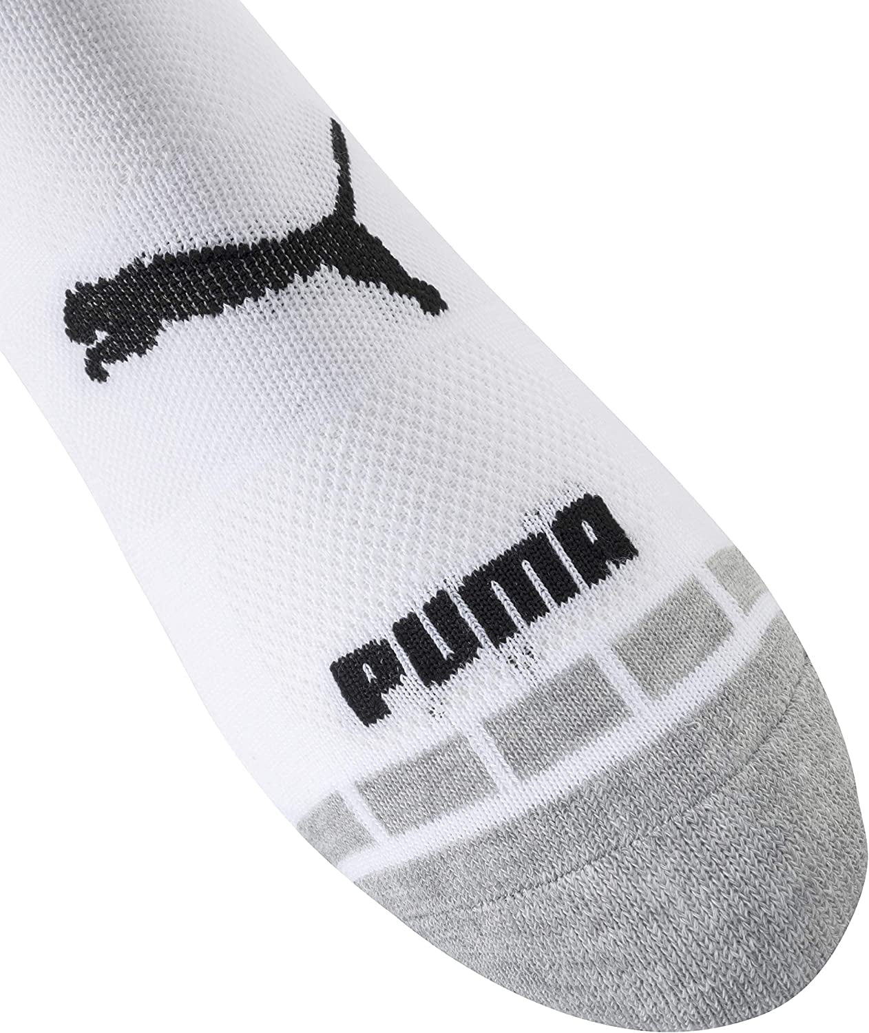 PUMA Men'S 8 Pack Low Cut SocksWhite/Grey10 - 13ActiveAthletic SocksClothing