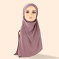 Ready To Wear Malaysia Head Scarf Muslim Islamic Khimar Turban Headwrap Scarves Shawls Wome HeadwearPink PurpleOne SizeCHINA