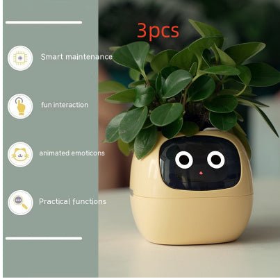 Smart Planter Endless Fun Over 49 Rich Expressions 7 Smart Sensors And AI Chips Make Raising Plants Easy And FunSet10Small