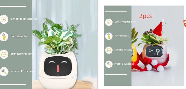 Smart Planter Endless Fun Over 49 Rich Expressions 7 Smart Sensors And AI Chips Make Raising Plants Easy And FunSet17Small