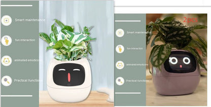 Smart Planter Endless Fun Over 49 Rich Expressions 7 Smart Sensors And AI Chips Make Raising Plants Easy And FunSet21Small