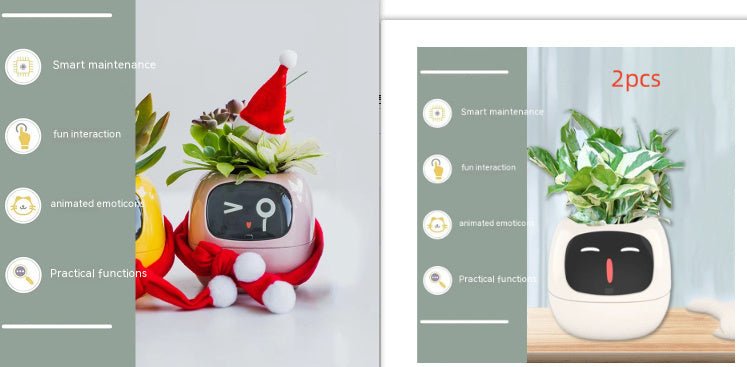 Smart Planter Endless Fun Over 49 Rich Expressions 7 Smart Sensors And AI Chips Make Raising Plants Easy And FunSet24Small