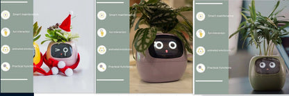 Smart Planter Endless Fun Over 49 Rich Expressions 7 Smart Sensors And AI Chips Make Raising Plants Easy And FunSet34Small