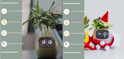 Smart Planter Endless Fun Over 49 Rich Expressions 7 Smart Sensors And AI Chips Make Raising Plants Easy And FunSet42Small