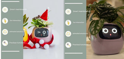 Smart Planter Endless Fun Over 49 Rich Expressions 7 Smart Sensors And AI Chips Make Raising Plants Easy And FunSet46Small