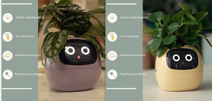 Smart Planter Endless Fun Over 49 Rich Expressions 7 Smart Sensors And AI Chips Make Raising Plants Easy And FunSet52Small