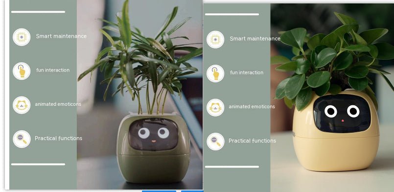 Smart Planter Endless Fun Over 49 Rich Expressions 7 Smart Sensors And AI Chips Make Raising Plants Easy And FunSet58Small