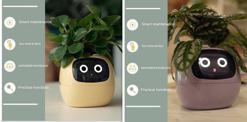 Smart Planter Endless Fun Over 49 Rich Expressions 7 Smart Sensors And AI Chips Make Raising Plants Easy And FunSet59Small