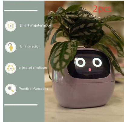 Smart Planter Endless Fun Over 49 Rich Expressions 7 Smart Sensors And AI Chips Make Raising Plants Easy And FunSet5Small