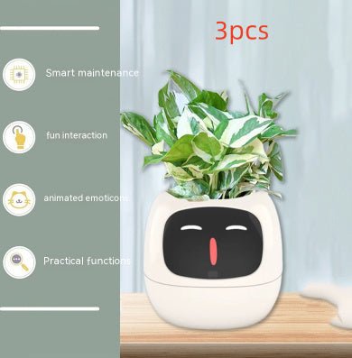 Smart Planter Endless Fun Over 49 Rich Expressions 7 Smart Sensors And AI Chips Make Raising Plants Easy And FunSet8Small