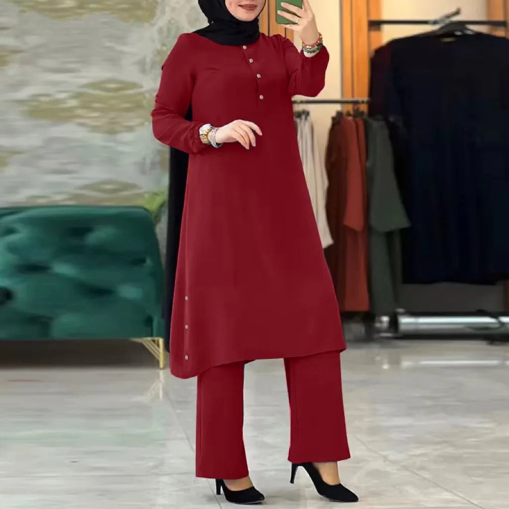 Sports Abaya Sweater and Sweater Set for Muslim Women, Arab, Dubai, Southeast Asia, Middle East Jelaba, Leisure, FashionLight greenS