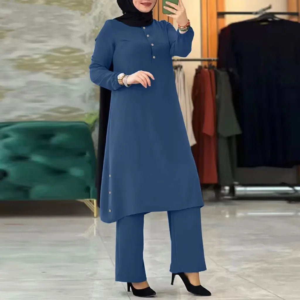 Sports Abaya Sweater and Sweater Set for Muslim Women, Arab, Dubai, Southeast Asia, Middle East Jelaba, Leisure, FashionLight greenS