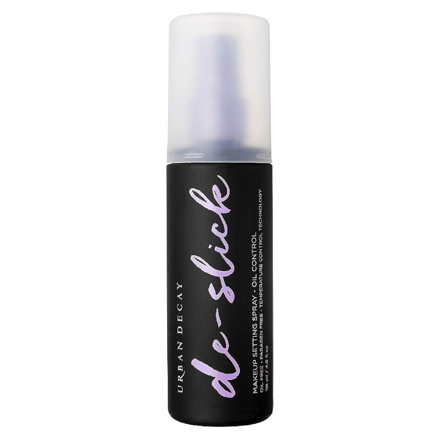 Urban Decay De - Slick Oil Control Matte Makeup Setting Spray - Controls Oil, Blocks Shine & Locks Makeup in Place - Oil - Free, Microfine Face Mist - 4.0 Fl. OzTransparent4 Fl Oz (Pack Of 1)Beauty & Personal CareFaceFoundation