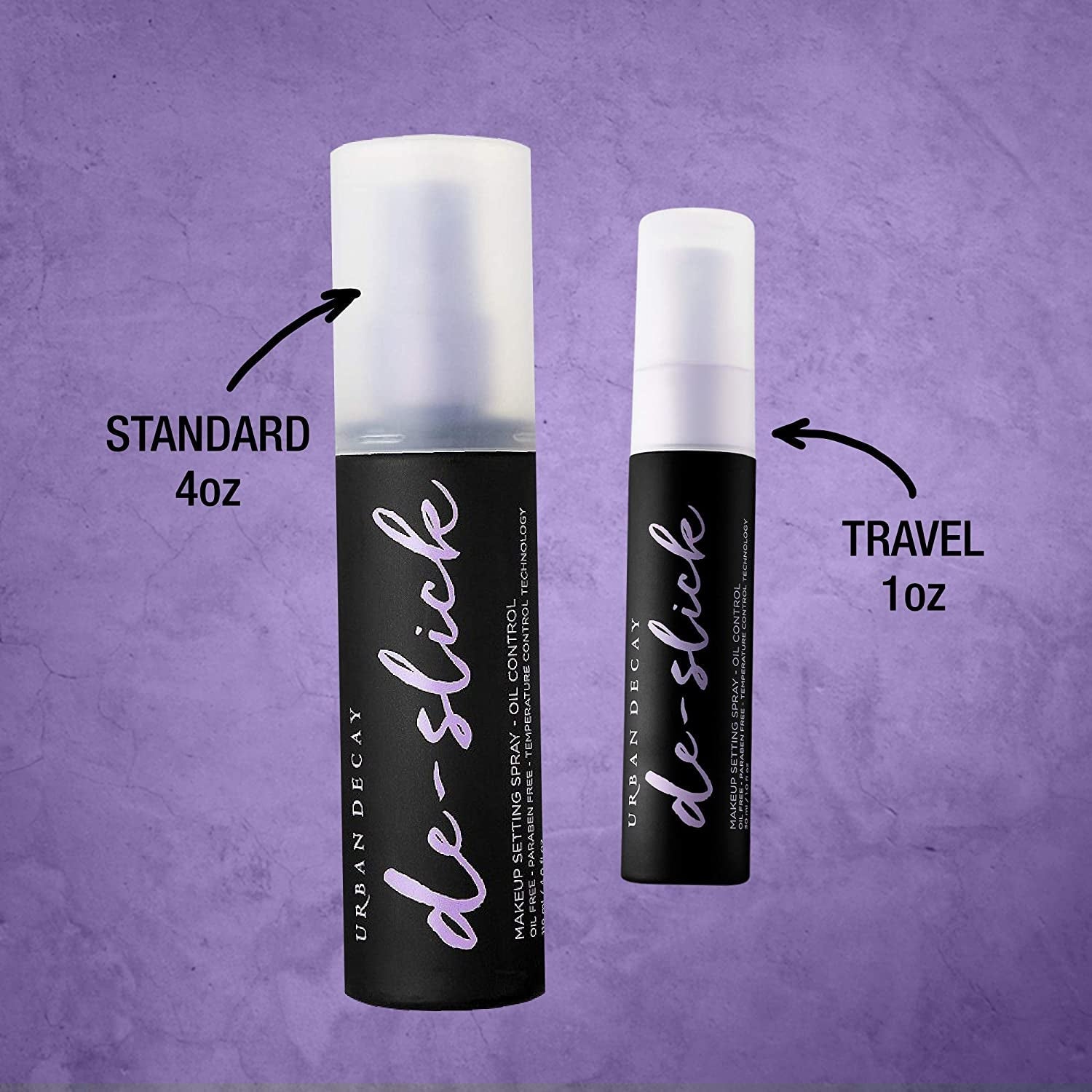 Urban Decay De - Slick Oil Control Matte Makeup Setting Spray - Controls Oil, Blocks Shine & Locks Makeup in Place - Oil - Free, Microfine Face Mist - 4.0 Fl. OzTransparent4 Fl Oz (Pack Of 1)Beauty & Personal CareFaceFoundation