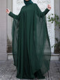 ZANZEA Fashion Summer Long Sundress Vestido 2pcs Women Long Sleeve Dress PartygreenM